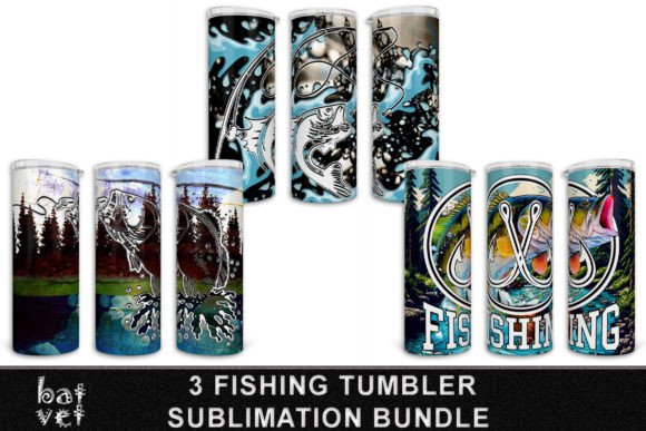 Download Fishing Tumbler PNG Bundle Sublimation - Fishing tumbler png Collection