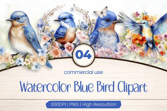 Download Blue Bird Clipart PNG - Bird clipart png Collection